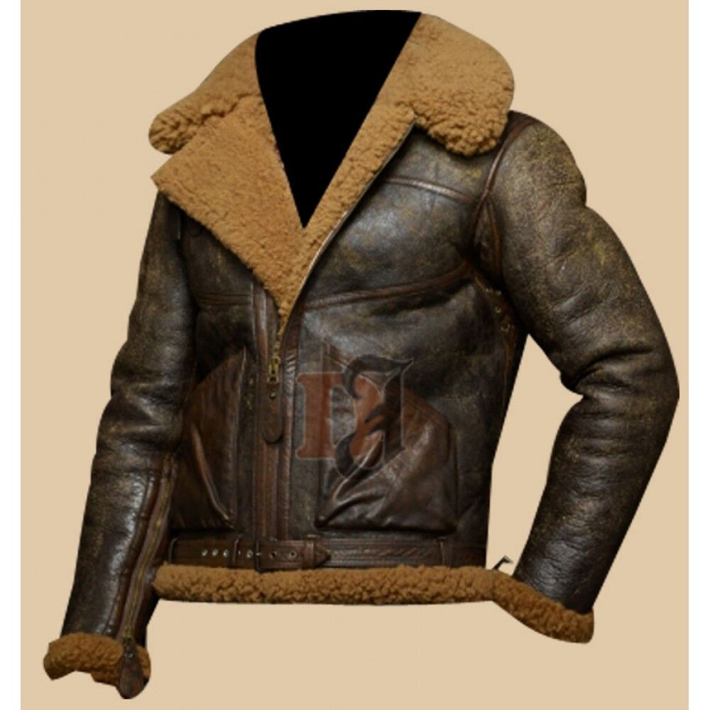 ralph lauren men's shearling bomber jackets