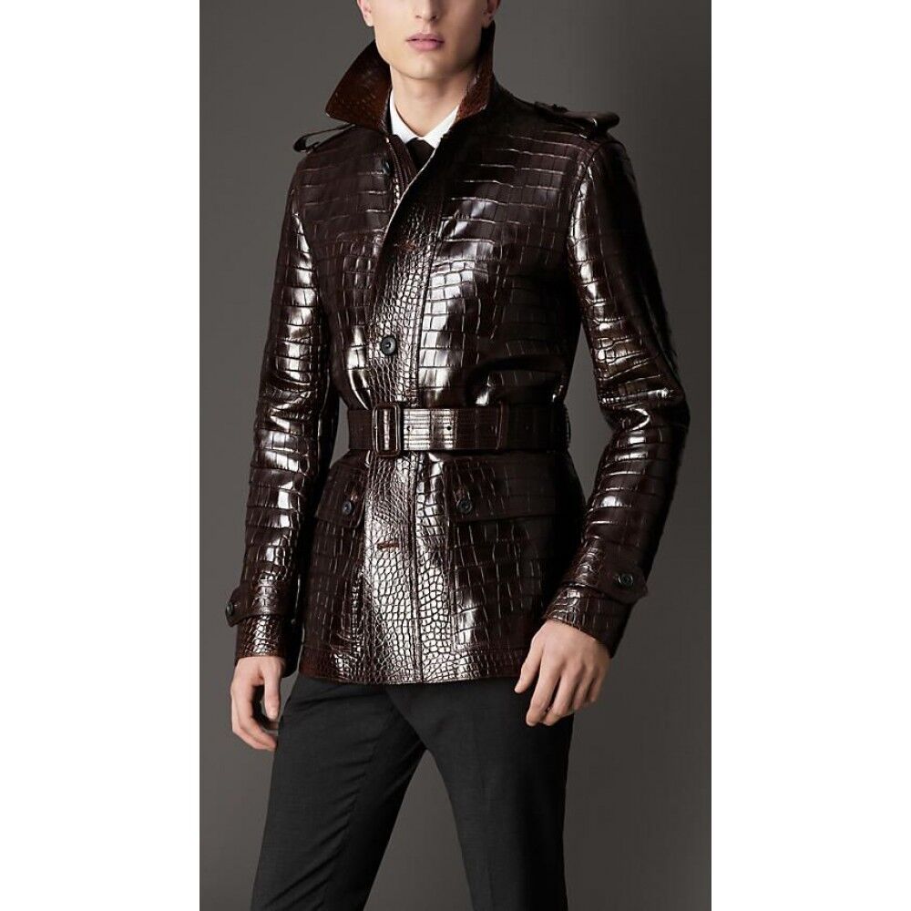 alligator skin coat